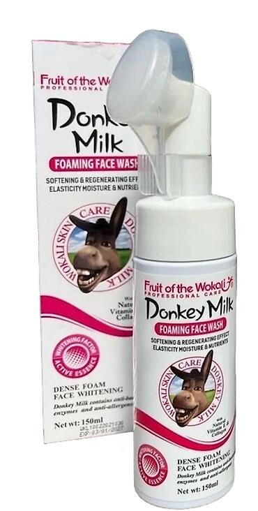 eşşek sudu kremi: Üz üçün yuyunma köpüyü Donkey Milk 1290 150 ml Xüsusiyyətlər Brend — 1