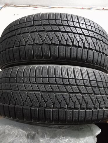 Шины: Шины 235 / 55 / R 18, Зима, Б/у, Пара, Легковые, Корея, Kumho