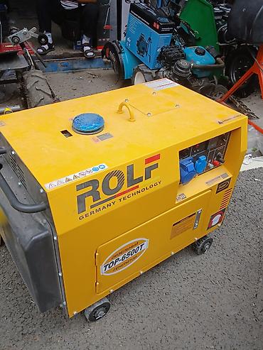 Генераторы: Дизельный генератор ROLF TOP-6500T (Germany Technology) Основные — 1