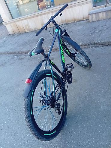 Dağ velosipedləri: BTMX GTR dağ velosipedi - Çərçivə: yüngül alaşımlı, qara rəngdə yaşıl — 11