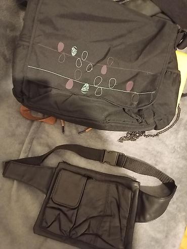 Rančevi, torbe i koferi: Set torbi – 3 komada 1) Dečji ranac sa likom Minnie - Prednja strana — 4