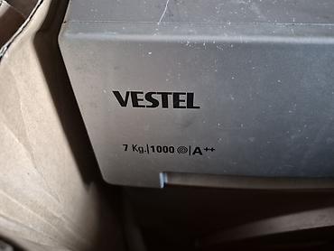 vestel televizoru: Paltaryuyan maşın Vestel, 7 kq, İşlənmiş, Avtomat, Qurutmasız — 1