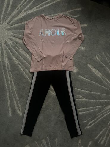 stitch helanke: Mango, Set: T-shirt, Leggings, 140-146