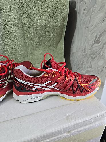 Кроссовки и спортивная обувь: Мужские кроссовки, 45, Asics, Новый, цвет - Красный — 11