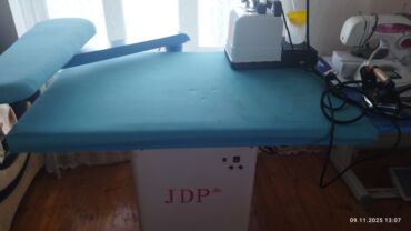 ütü altı: JDP markalı peşəkar ütüləmə masası və buxarlı ütü komplekti 1 ay