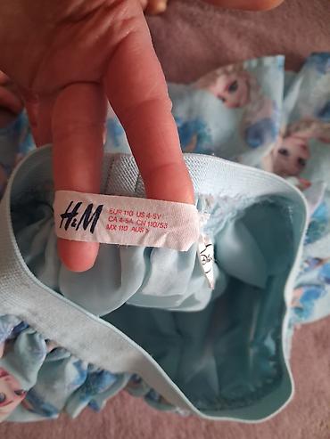 farmerke sorc: Očuvana dečija suknjica H&M x Disney “Frozen” (Elsa) - Brend — 3