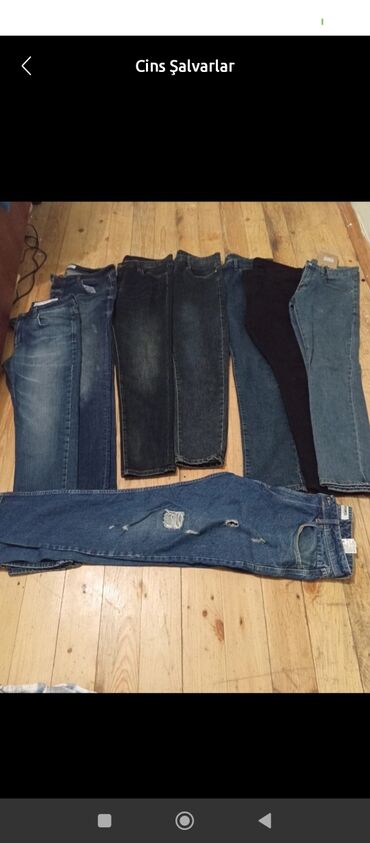 Şalvarlar: Hamısı 40m tək 10m razmer şəkil üstə yazilib Kişi şalvarları – — 13