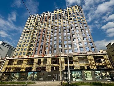 105 с: 1 комната, 52 м², Юнусалиева/Суванбердиева Элитка, 9 этаж, ПСО (под самоотделку) — 1