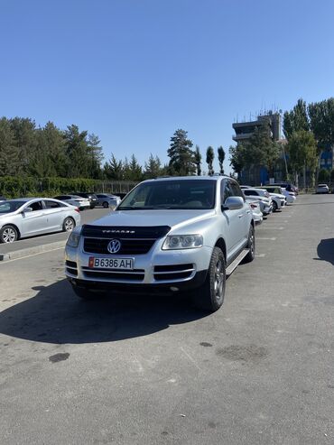 газ на дизель цена: Volkswagen Touareg: 2004 г., 2.5 л, Автомат, Дизель, Жол тандабас