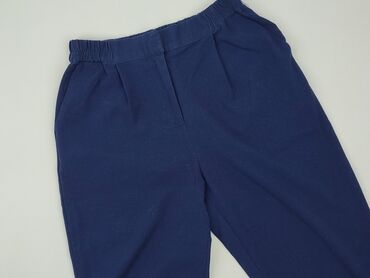 eleganckie spodnie dresowe damskie: Material trousers, L (EU 40), condition - Very good