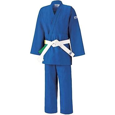mizuno: Оригинал, Mizuno, кимоно для дзюдо (judogi) синего цвета. Подходит для — 1