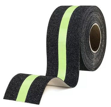 Другие строительные материалы: Противоскользящая клейкая лента! Предназначена для скользких ступеней — 13
