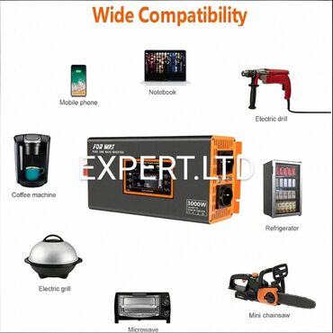 İnverterlər: Yeni Inverter, 100-300 Vt, 12 - 220 volt, Ünvandan götürmə, Ödənişli çatdırılma — 15