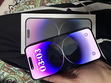 IPhone 14 Pro Max, 128 ГБ, цвет Space Black (чёрный). На iOS 18.5