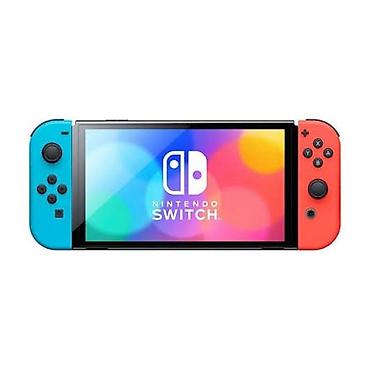 Nintendo Switch OLED (Neon Blue/Neon Red) - 7.0 düymlük canlı OLED