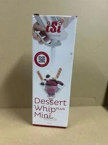 Ostala kuhinjska oprema: Sifon za šlag i deserte, 0,25 L - Kapacitet: 0,25 litara (idealno za — 10
