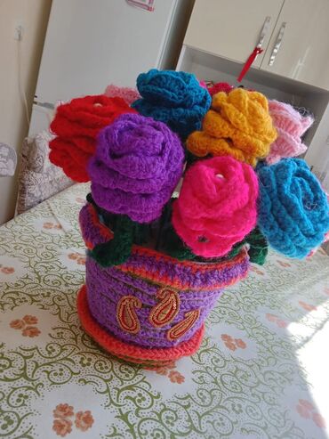 Süni güllər: Elde toxuyuram.Sapla toxuyuram her zovqe uygunda zakazla -da lalafo.az — 9 Süni güllər: Elde toxuyuram.Sapla toxuyuram her zovqe uygunda zakazla — 9