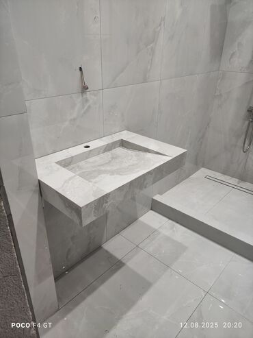 Раковины для ванной: Раковина для ванной, Квадрат форма, Материал: Керамика — 15