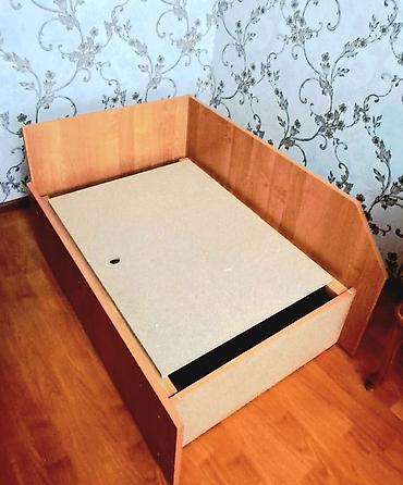 jale mebel: İşlənmiş, Təknəfərlik çarpayı, Bazalı, Matras ilə, Siyirməsiz — 4