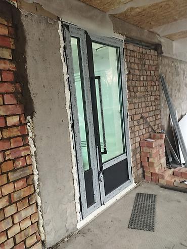Буюртмага эшиктер: Алюминиевые двери термо серии перегородки с дверьми офисные. Термо — 6