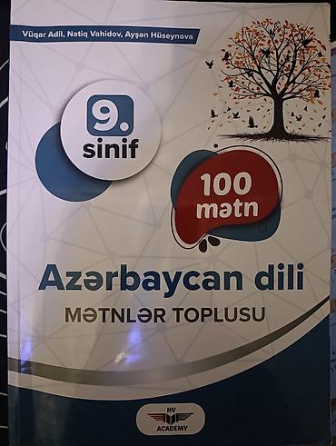 Testlər: Azərbaycan dili NV Academy Mətnlər Toplusu. 9 cu sinif əsasında. İçi — 1