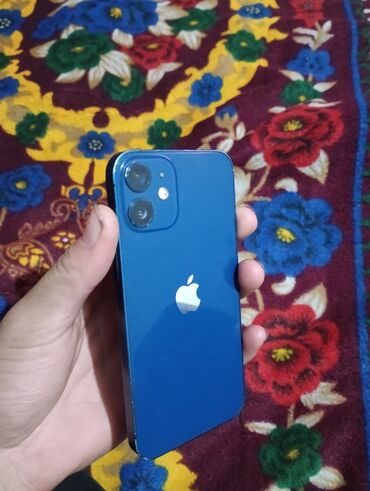 ноутбук acer бишкек цена: IPhone 12 mini, Б/у, 64 ГБ, Синий, Защитное стекло, 81 %