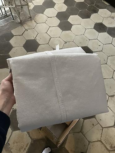 torba asfalt: Ağ rəngli böyük həcmli polipropilen “big-bag” kisə - Material: sıx — 1