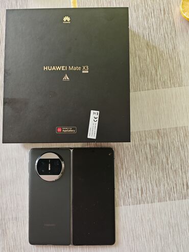 Huawei: Huawei Mate X3, Б/у, 512 ГБ, цвет - Серый, 2 SIM