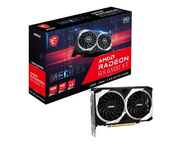 rx: Videokart AMD Radeon RX 6500 XT, 4 GB