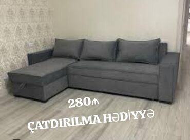 Yataq otağı dəstləri: Künc divan, İşlənmiş, Açılan, Bazalı, Pulsuz çatdırılma