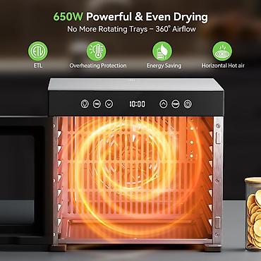 360 hz: Meyvə və tərəvəz qurudan aparat 7-dən çox bölməli, Yeni — 4