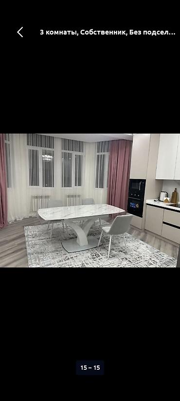 Долгосрочная аренда квартир: 3 комнаты, Собственник, Без подселения, С мебелью полностью — 13