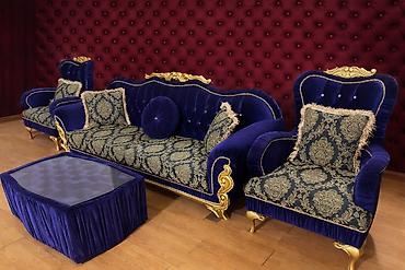 divanlarin satisi: Klassik divan desti + jurnalnı 550₼ təcili satılır yeni kimidir — 1