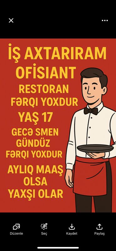 İş: Digər ixtisaslar
