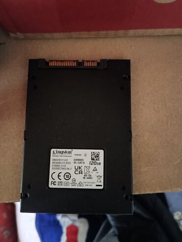 xarici sert disk: Daxili SSD disk Kingston, 120 GB, Yeni