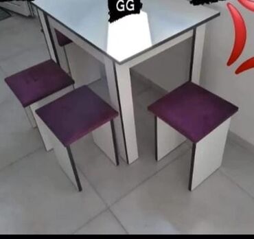 Sifarişlə masa və oturacaq dəstləri: Dördbucaq masa, Mətbəx üçün, Qonaq otağı üçün, Dəhliz üçün, 4 nəfər, Açılmayan, Azərbaycan, 1 il zəmanət -da lalafo.az — 12 Sifarişlə masa və oturacaq dəstləri: Dördbucaq masa, Mətbəx üçün, Qonaq otağı üçün, Dəhliz üçün, 4 nəfər, Açılmayan, Azərbaycan, 1 il zəmanət — 12