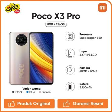 телефон хиоми: Poco X3 Pro, Б/у, 256 ГБ, цвет - Бежевый, 2 SIM