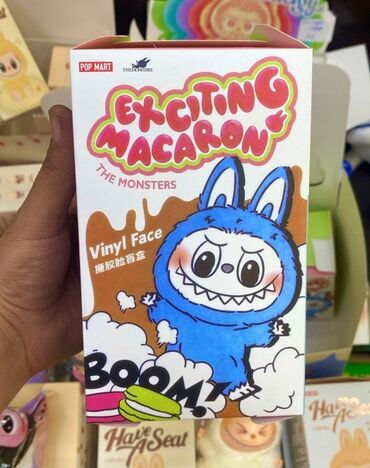 Игрушки: 🧸 Labubu ()Macaron– с коробкой 18см 💥 Коллекционная игрушка от — 7