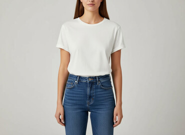 vero moda t shirty: Monki, T-shirt damski, rozmiar S