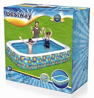 qaçış daroşkası: BESTWAY HOVUZ . OLCU uzunlugu 305. eni183. derinlik 56 HECMI — 1