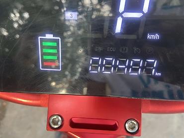 Скутеры: Электроскутер Red Line 6 аккумуляторов 72 вольт 1200 ват 70км/ч при — 6