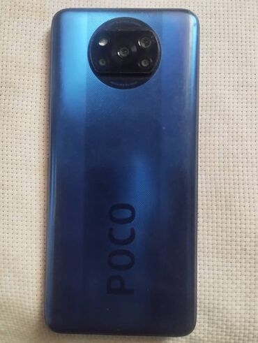 хорошая няня: Poco X3, Б/у, 128 ГБ, цвет - Синий, 2 SIM