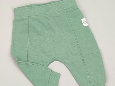 zielone legginsy 110: Spodnie dresowe, Fox&Bunny, 6-9 m, stan - Bardzo dobry
