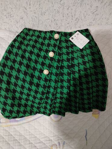 Юбки: Юбка, Модель юбки: Трапеция, Мини — 8