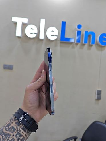 Apple iPhone: IPhone 13 Pro Max, 128 GB, Sierra Blue, Zəmanət, Simsiz şarj, Face ID — 4