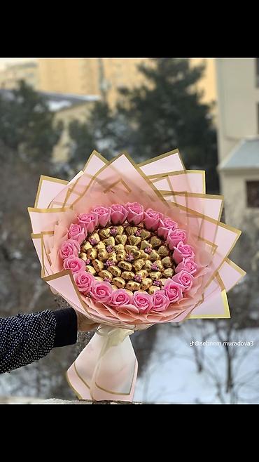 8 mart hediyelik: Buketlər, səbətlər — 2