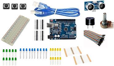 rezistor: Arduino UNO əsaslı elektronika start dəsti Məzmun: - Arduino UNO — 1