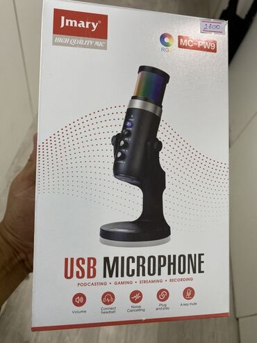 клавиатура для компьютера: Jmary MC-PW9 – это многофункциональный USB-микрофон, разработанный для