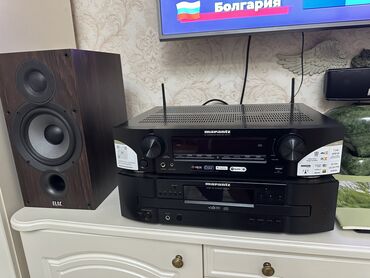 lg musiqi merkezi: Marantz AV-Receiver NR1711 və Marantz CD Changer