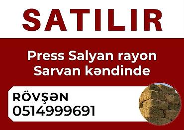 vaz 2106 diferi: Satılır: Press (ot bağlaması) xidməti - Yer: Salyan rayonu, Sarvan — 1